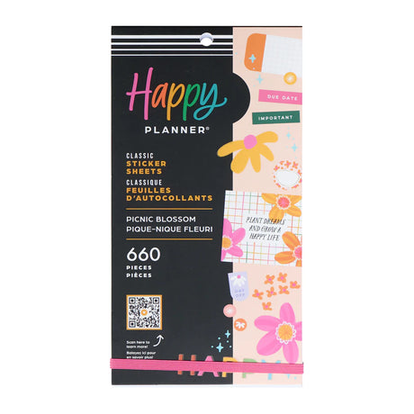 Happy Planner Picnic Blossom Sticker Book