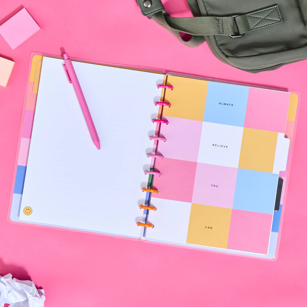 Happy Planner Playful Brights Classic Notebook - Lined