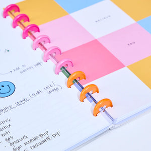 Happy Planner Playful Brights Classic Notebook - Lined