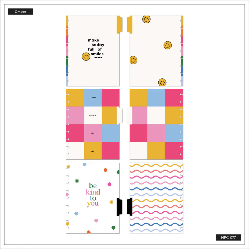 Happy Planner Playful Brights Classic Notebook - Lined