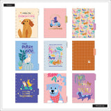 Happy Planner Playful Pups Classic | Vertical 18-Months Dated Jul 2024 Dec 2025