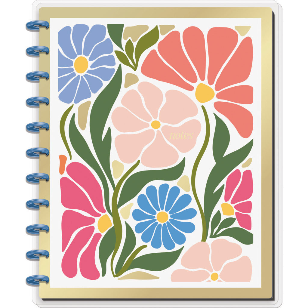 Happy Planner Poppy Piping Big Notebook - Lined