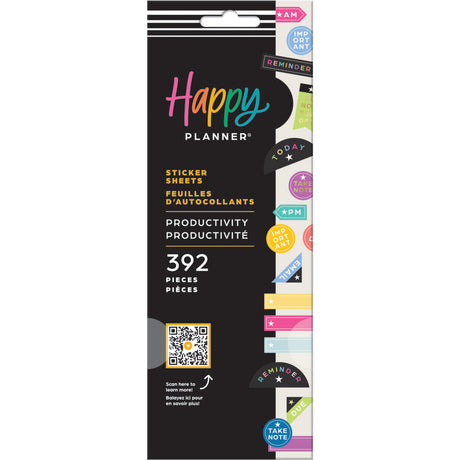 Happy Planner Productivity Sticker Sheets