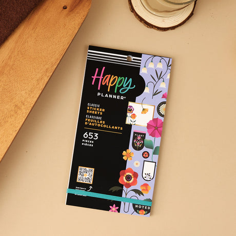 Happy Planner Radiant Garden Classic Sticker Book