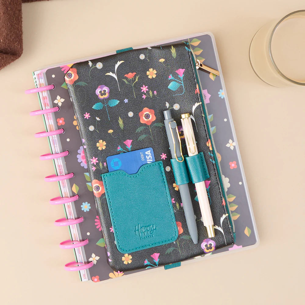 Happy Planner Radiant Garden Elastic Pen Pouch
