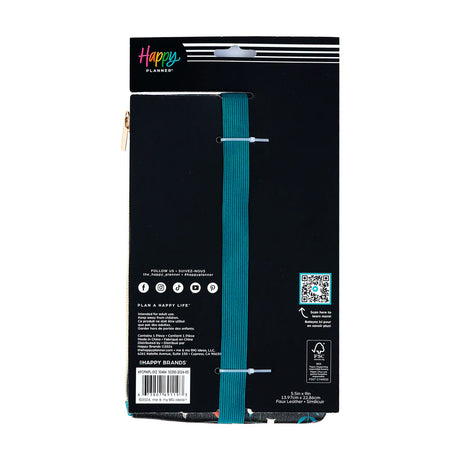 Happy Planner Radiant Garden Elastic Pen Pouch