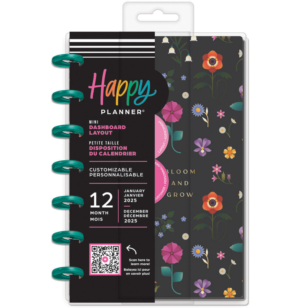 Happy Planner Radiant Garden Mini Dated Planner