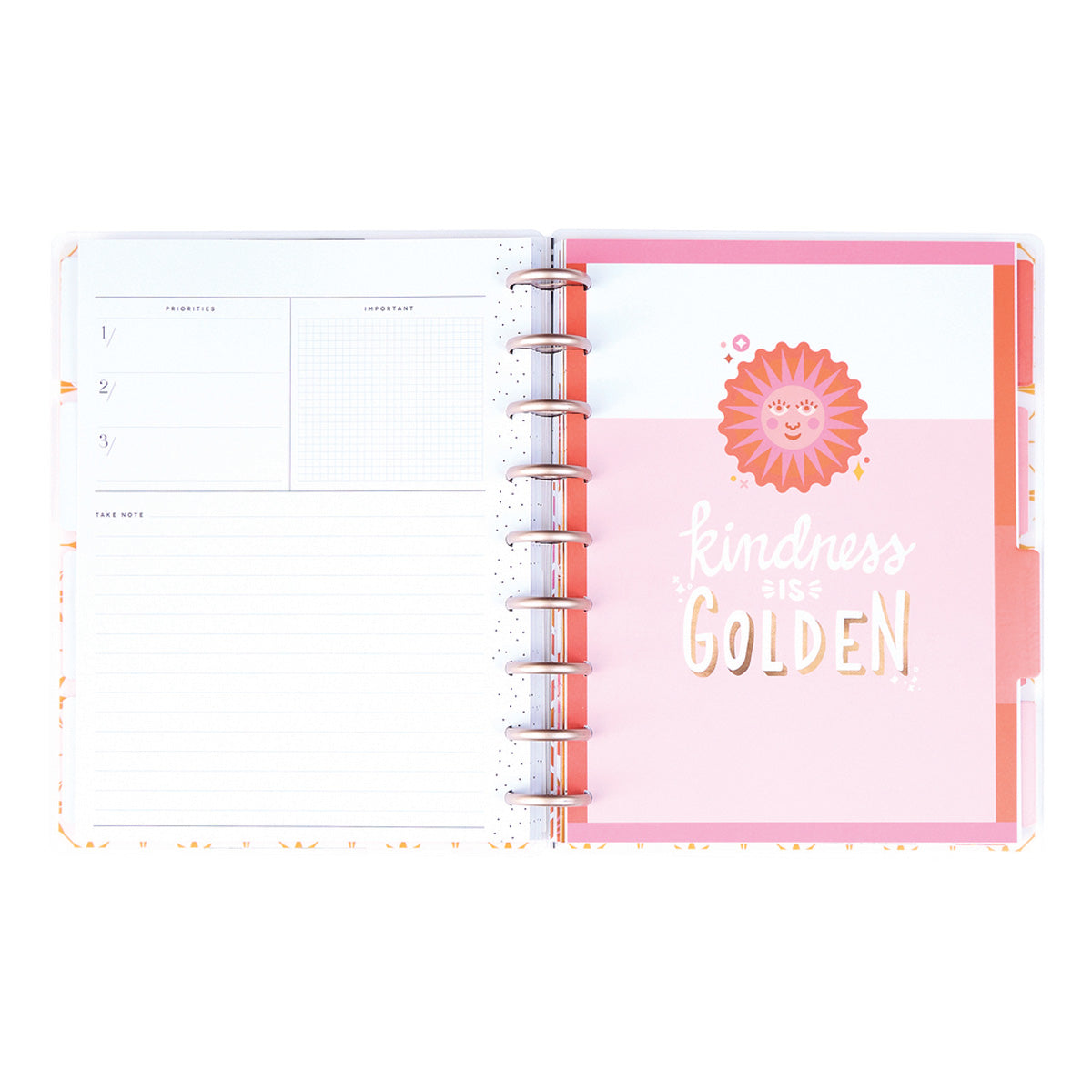 Happy Planner Retro Sunset