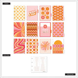 Happy Planner Retro Sunset Classic Undated Planner Dividers