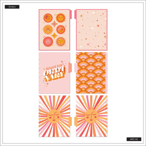 Happy Planner Retro Sunset Classic Notebook 