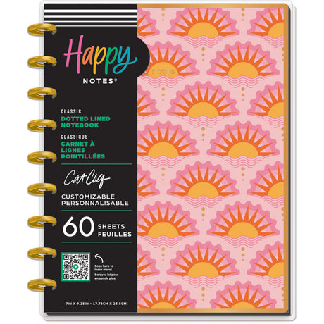 Happy Planner Retro Sunset Classic Notebook 