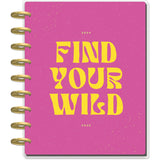 Happy Planner Find Your Wild Classic | Vertical 18-Months Dated Jul 2024 Dec 2025