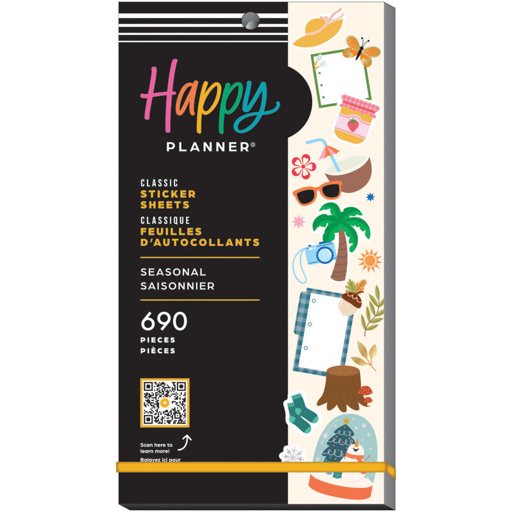 Happy Planner Seasonal Classic Sticker Book