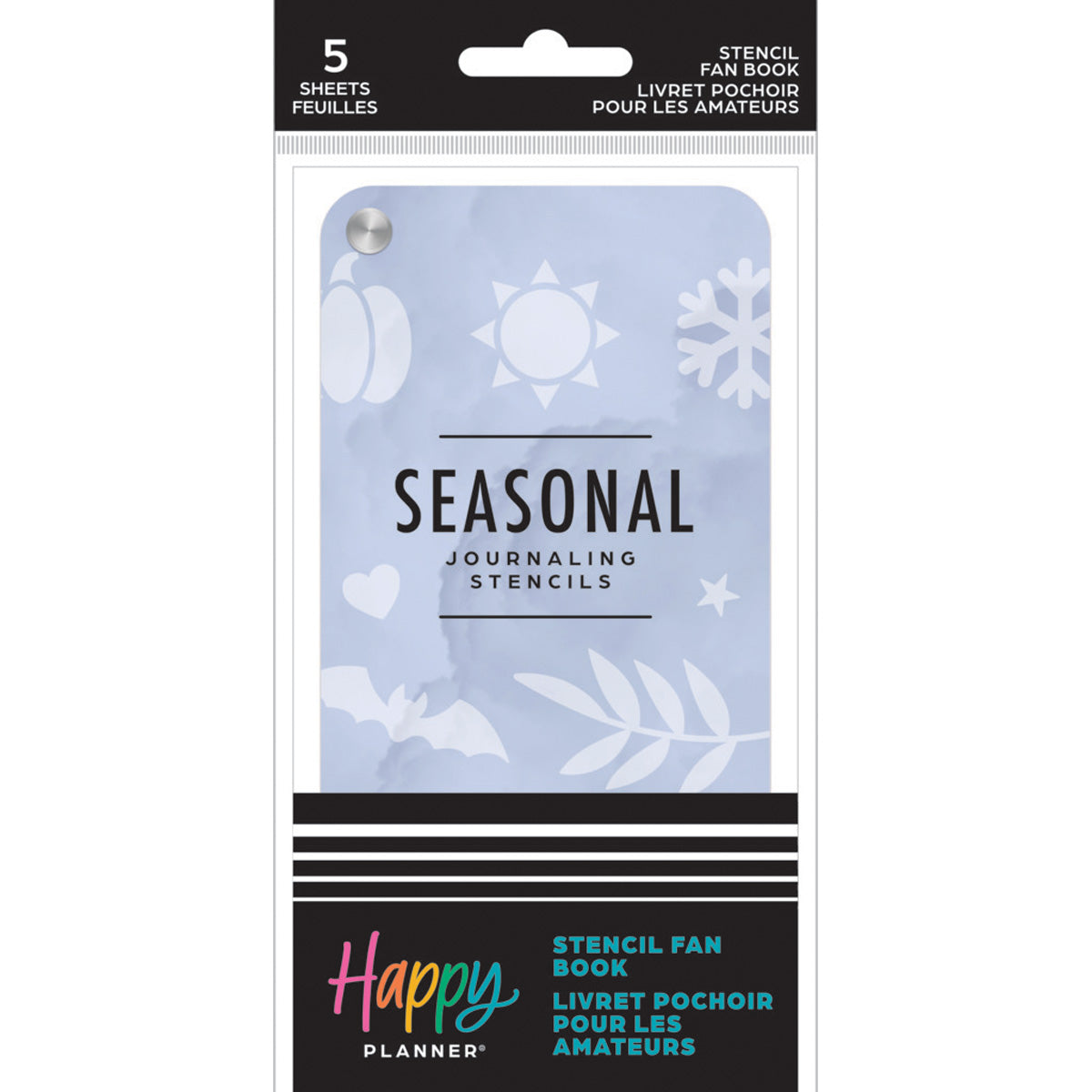 Happy Planner Seasons Stencil Fan Book