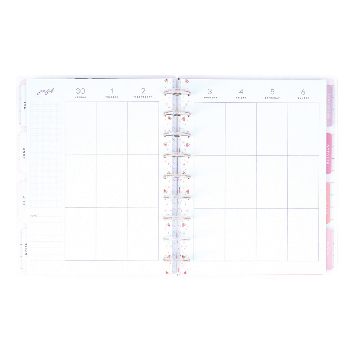 Happy Planner Seasons of Joy Classic - Vertical 12-Months Dated Jan - Dec 2025