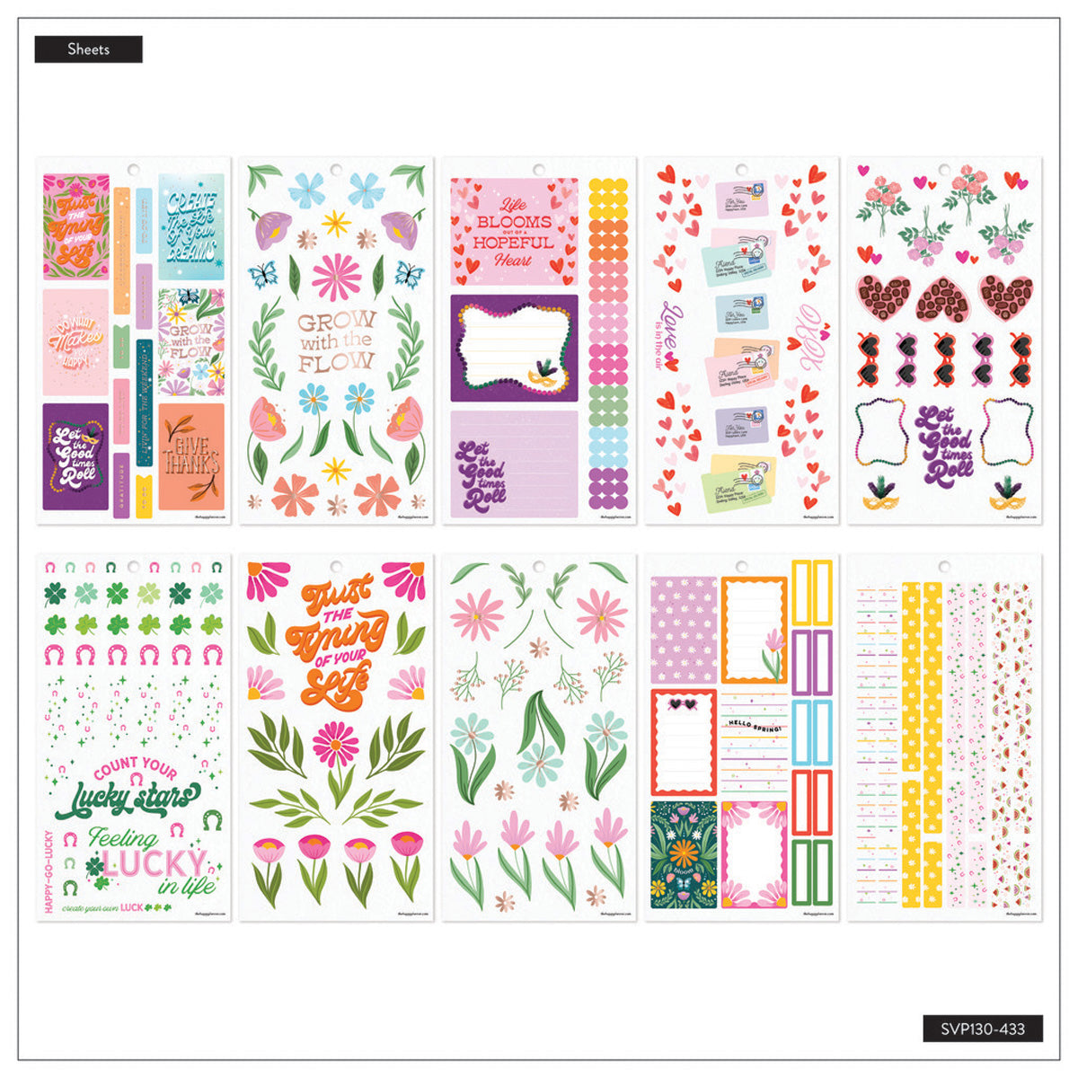 Happy Planner Seasons of Joy Classic Sticker Book