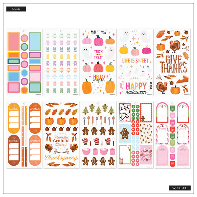 Happy Planner Seasons of Joy Classic Sticker Book