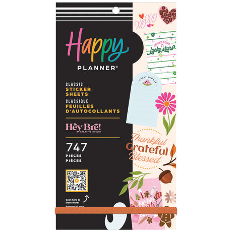 Happy Planner Seasons of Joy Classic Sticker Book