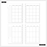 Happy Planner Simple Essentials Classic Vertical Undated - 12 Month Planner