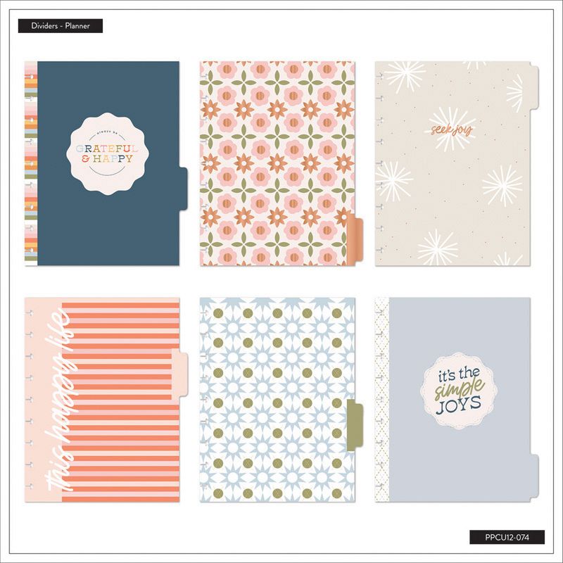 Happy Planner Simply Joys Dividers