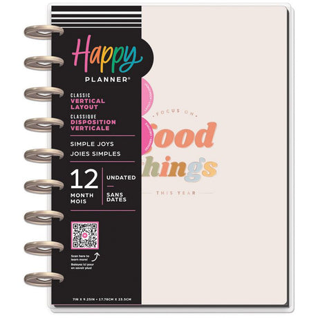 Happy Planner Simply Joys Planner