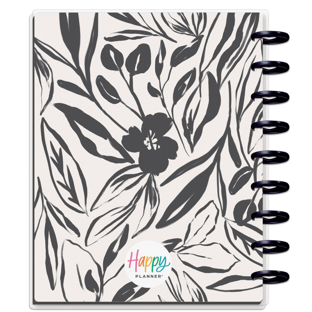 Happy Planner Sketchy Florals Classic - Vertical 12-Months Dated Jan - Dec 2025