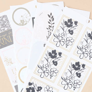 Happy Planner Sketchy Florals Classic Sticker Book