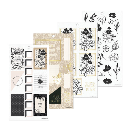 Happy Planner Sketchy Florals Classic Sticker Book