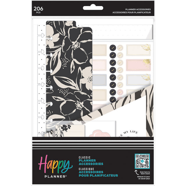 Happy Planner Sketchy Florals Classic Accessory Pack 