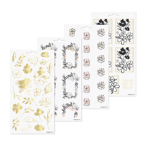 Happy Planner Sketchy Florals Sticker Sheets