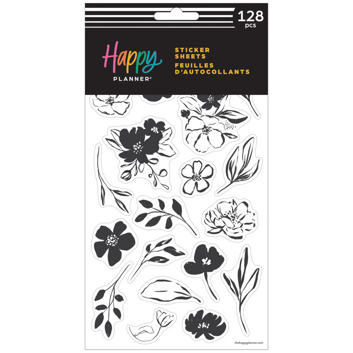 Happy Planner Sketchy Florals Sticker Sheets