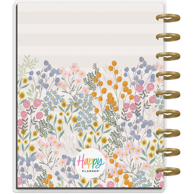 Happy Planner Soft Florals Classic Dashboard Undated - 12 Month Planner