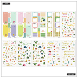 Happy Planner Summer Events Classic Sticker Book