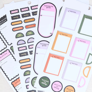 Happy Planner Summer Reading Sticker Book