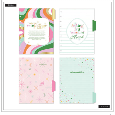 Happy Planner Sweets & Baking Classic Journal Dividers