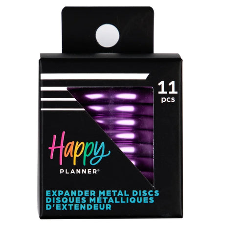 Happy Planner Violet Metal Expander Discs