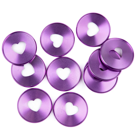 Happy Planner Violet Metal Expander Discs