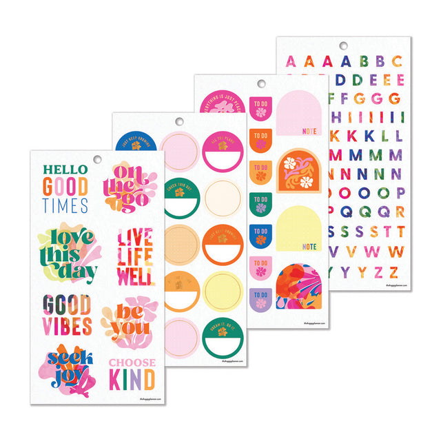 Happy Planner Vivid Tropics Classic Sticker Book