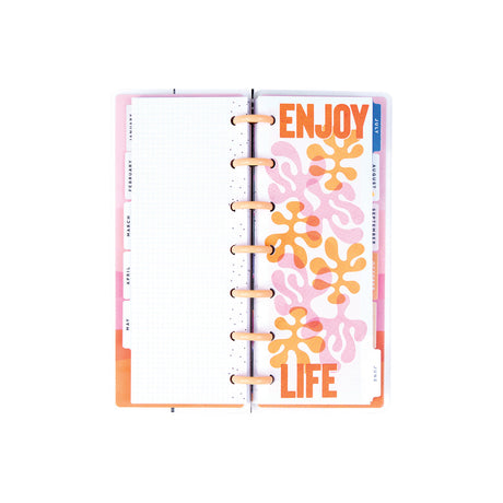 Happy Planner Vivid Tropics Skinny Mini Dated Planner