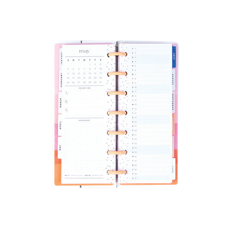 Happy Planner Vivid Tropics Skinny Mini Dated Planner