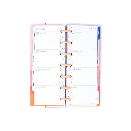 Happy Planner Vivid Tropics Skinny Mini Dated Planner