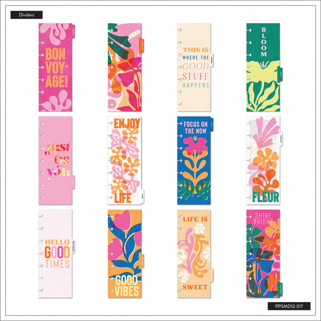 Happy Planner Vivid Tropics Skinny Mini Dated Planner