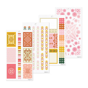 Happy Planner Western Wildflower Classic Sticker Book