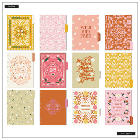 Happy Planner Western Wildflower Classic Vertical Dated Planner