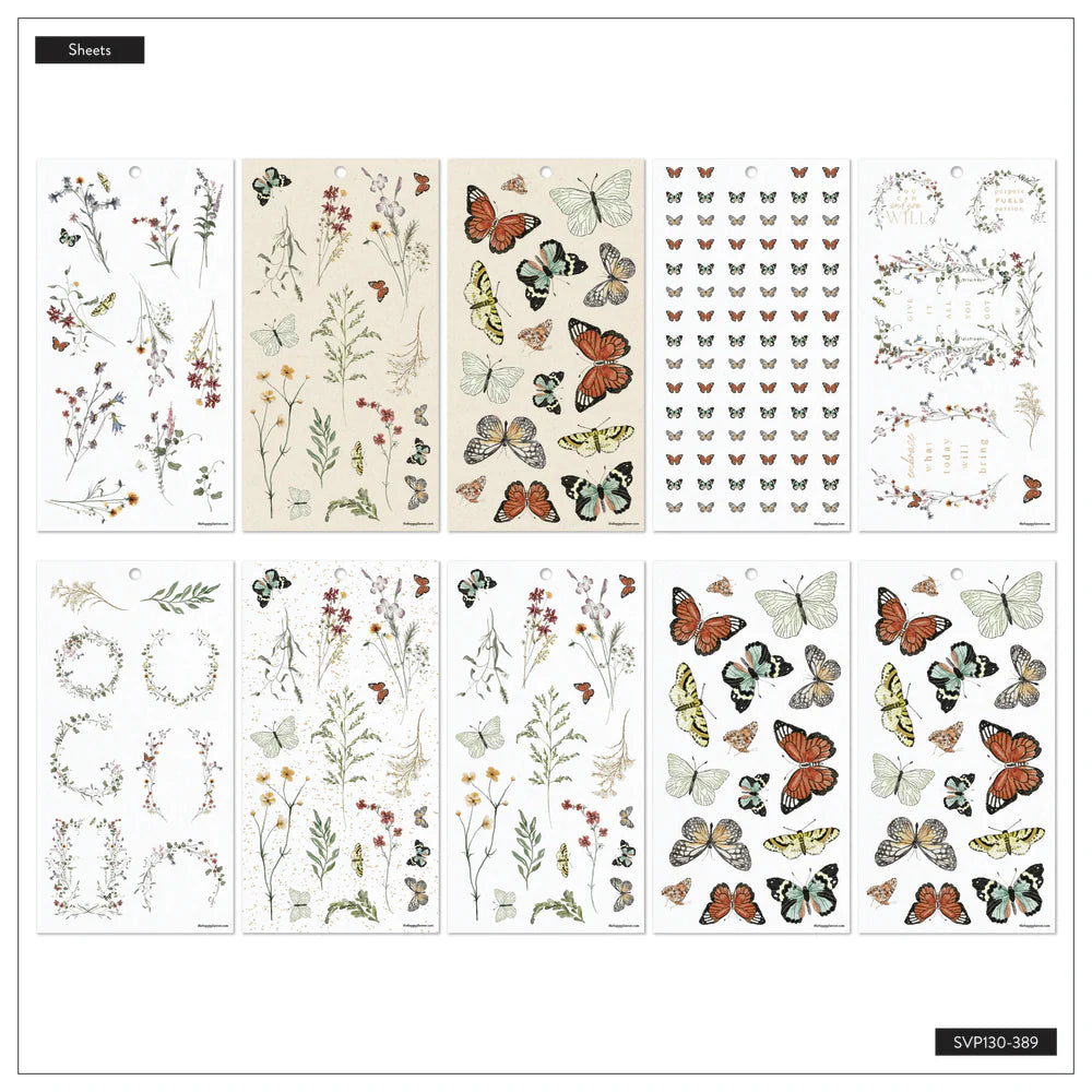 Happy Planner Wild Fields Sticker Book