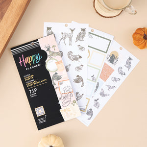 Happy Planner Wild Woods Classic Sticker Book