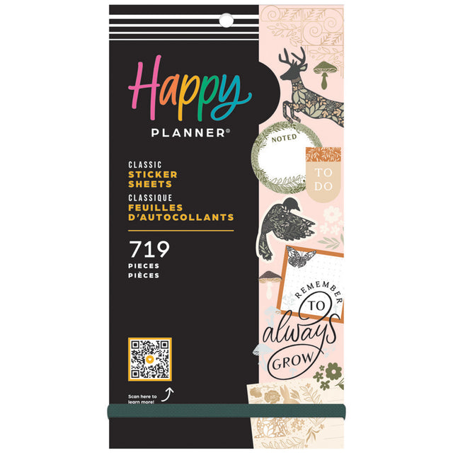 Happy Planner Wild Woods Classic Sticker Book