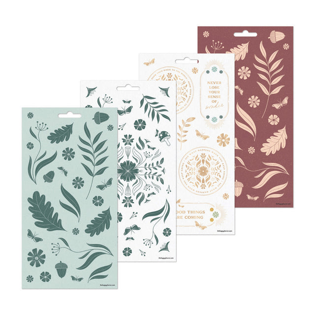 Happy Planner Woodland Whispers Sticker Sheets