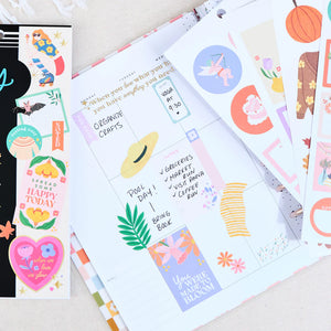 Happy Planner Year Round Whimsy Classic Sticker Book - Taania Garcia Collab