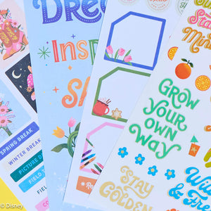 Happy Planner Year to Grow Sticker Book - BIG